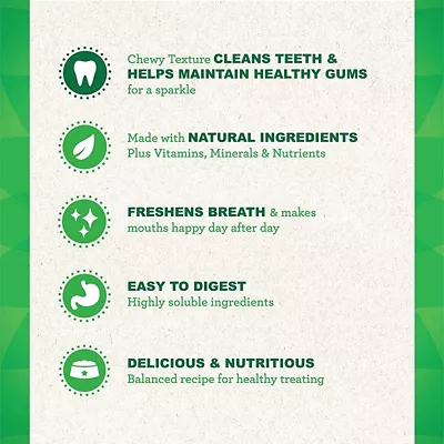 Greenies Original TEENIE Natural Dog Dental Care Chews Oral Health Dog Treats, 36 Oz. (130 Treats) - Image 3