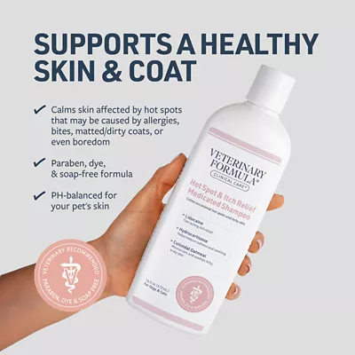 Veterinary Formula Clinical Care Hot Spot And Itch Relief Shampoo For Dogs, 16 Oz. - Image 3
