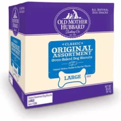 Old Mother Hubbard Classic Large Assorted Flavor Oven-Baked Dog Biscuit Treats, 20 Lb.