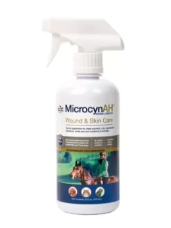 MicrocynAH Livestock Wound And Skin Care Liquid, 16 Oz.