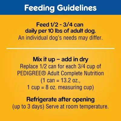 Pedigree Choice Cuts Adult Prime Rib And Chicken Wet Dog Food Variety Pack, 13.2 Oz. Can, Pack Of 12 - Image 8