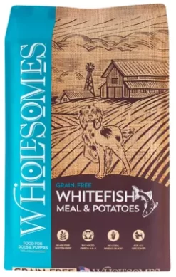 Wholesomes Grain-Free Whitefish And Potatoes Recipe Dry Dog Food