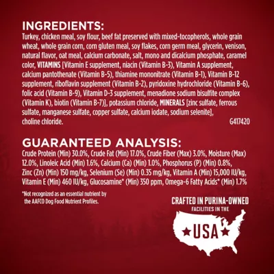 Purina ONE True Instinct Adult Natural Turkey And Venison Recipe Dry Dog Food - Image 6