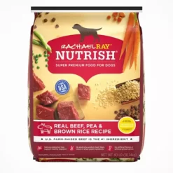 Rachael Ray Nutrish Adult Real Natural Beef, Peas And Brown Rice Recipe Dry Dog Food