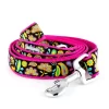 Worthy Dog Floral Paisley Dog Lead, 1 In. X 5 Ft.