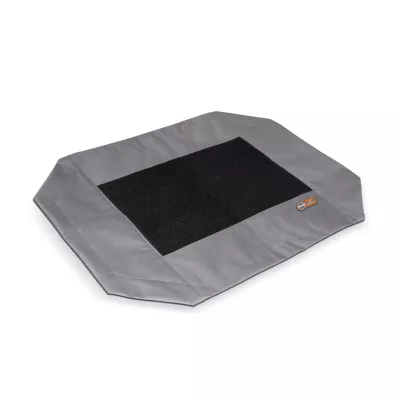 K&H Pet Products Original Pet Cot Replacement Cover, Gray