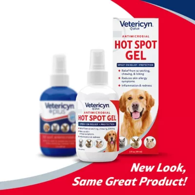 Vetericyn Plus Antimicrobial Hot Spot Gel Spray-On Relief For Dogs And Cats, 3-ounce - Image 2