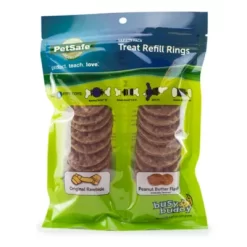 PetSafe Rawhide Treat Rings, Variety Pk., 24 Count