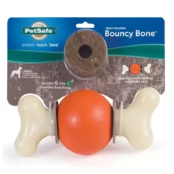 PetSafe Sportsmen Bouncy Bone Dog Chew Toy, Large