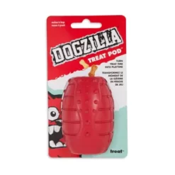 Dogzilla Treat Pod Interactive Dog Toy, Medium