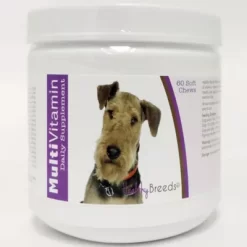 Healthy Breeds Multi-Vitamin Soft Chew Dog Supplement For Airedale Terriers, 60 Ct.
