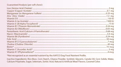 Healthy Breeds Multi-Vitamin Soft Chew Dog Supplement For Border Collies, 60 Ct. - Image 3