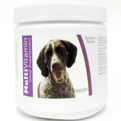 Healthy Breeds Multi-Vitamin Soft Chew Dog Supplement For German Shorthaired Pointers, 60 Ct.