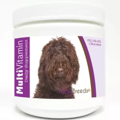 Healthy Breeds Multi-Vitamin Soft Chew Dog Supplement For Brown Labradoodles, 60 Ct.