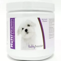 Healthy Breeds Multi-Vitamin Soft Chew Dog Supplement For Maltese, 60 Ct.