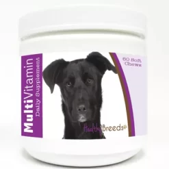 Healthy Breeds Mutt Multi-Vitamin Soft Chew Dog Supplement, 60 Ct., Black Dog