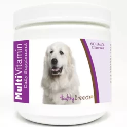 Healthy Breeds Multi-Vitamin Soft Chew Dog Supplement For Great Pyrenees, 60 Ct.
