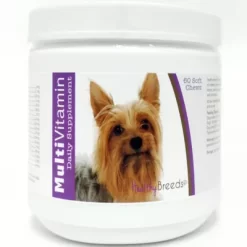 Healthy Breeds Multi-Vitamin Soft Chew Dog Supplement For Silky Terriers, 60 Ct.