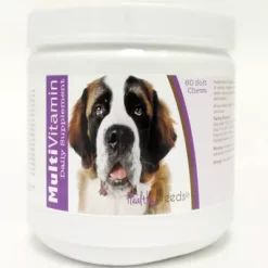 Healthy Breeds Multi-Vitamin Soft Chew Dog Supplement For Saint Bernards, 60 Ct.