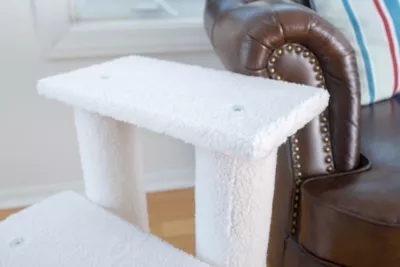 Armarkat 3-Step Pet Step Stairs Ramp For Dogs And Cats, 25 In., White - Image 5