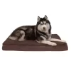 FurHaven Terry And Suede Deluxe Orthopedic Mattress Pet Bed