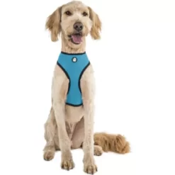 FurHaven Soft And Comfy Mesh Dog Harness, Lagoon, Extra Large