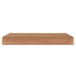 FurHaven Terry And Suede Deluxe Cooling Gel Top Orthopedic Mattress Pet Bed Espresso