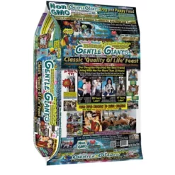 Gentle Giants Natural NON GMO Dog And Puppy Chicken Formula Dry Dog Food