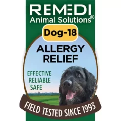 Remedi Animal Solutions Allergy Relief Spritz Supplement For Dogs, 1 Oz.