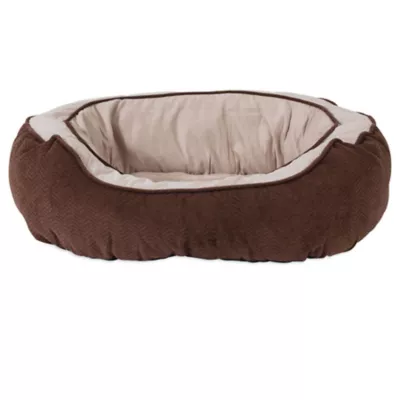 Precision Pet Products SnooZZy Chevron Gusset Daydreamer Dog Bed, Chocolate, 26 In. X 22 In.