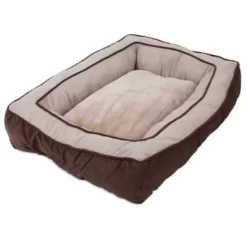 Precision Pet Products Bumper Floor Pillow Pet Bed, 27 In. X 36 In.
