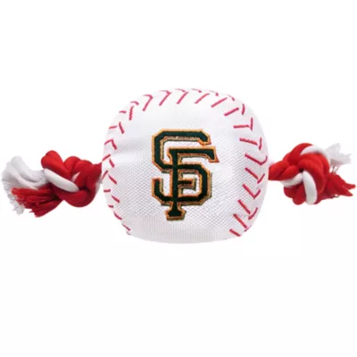 Pets First San Francisco Giants Nylon Baseball Rope Dog Toy
