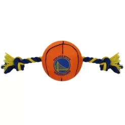 Pets First Golden State Nylon Basketball Rope Dog Toy