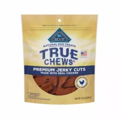 True Chews Blue Buffalo True Chews Premium Jerky Cuts Natural Dog Treats, Chicken 12 Oz. Bag
