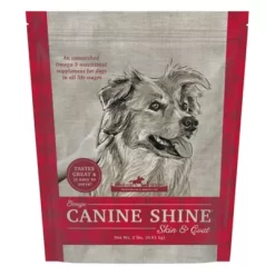 Omega Fields Omega Canine Shine Skin And Coat Supplement For Dogs, 2 Lb.