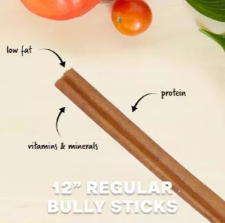 Downtown Pet Supply 12 In. Bully Stick Dog Chew Treats, 20 Ct. - Image 9