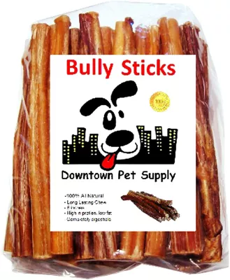 Downtown Pet Supply 12 In. Bully Stick Dog Chew Treats, 48 Ct. - Image 6