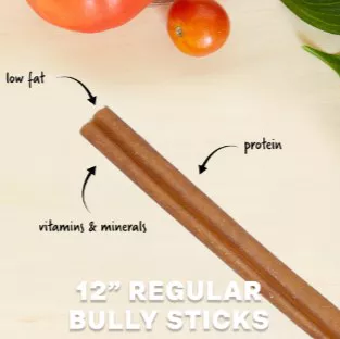 Downtown Pet Supply 12 In. Bully Stick Dog Chew Treats, 48 Ct. - Image 9