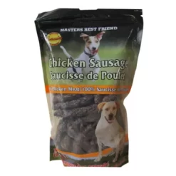 Masters Best Friend Chicken Sausage Dog Treats, 1 Lb.
