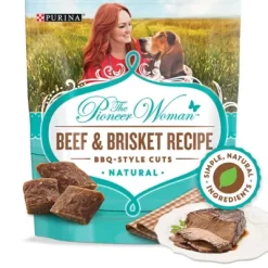 Pioneer Woman Natural Grain-Free Beef And Brisket Flavor Dog Treats, 16 Oz.
