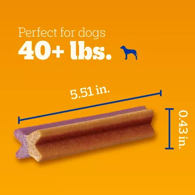 DENTASTIX Bacon And Chicken Flavor Dental Care Dog Treats For Large Dogs, 32 Ct. - Image 6