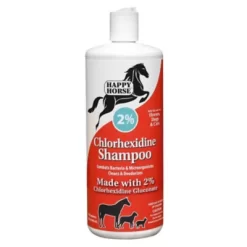 Happy Horse Medicated 2% Chlorhexidine Gluconate Pet Shampoo, 32 Oz.