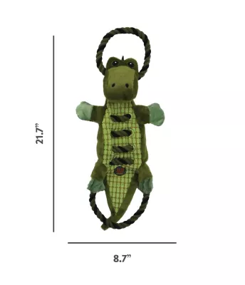 Charming Pet Ropes-A-Go-Go Dog Toy, Gator - Image 3