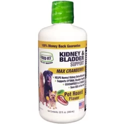 Liquid-Vet K9 Kidney And Bladder Support Pot Roast Flavor Formula, 32 Oz.
