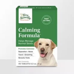 Terry Naturally Animal Health Calming Supplement Tablets For Dogs, 45 Ct.