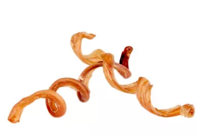 Hotspot Pets 10-12 In. All Natural Curly Premium Bully Stick Dog Chew Treats, 3 Ct.