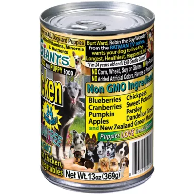 Gentle Giants Natural NON-GMO Dog And Puppy Chicken Pate Wet Dog Food, 13 Oz. Can, Pack Of 12 - Image 5