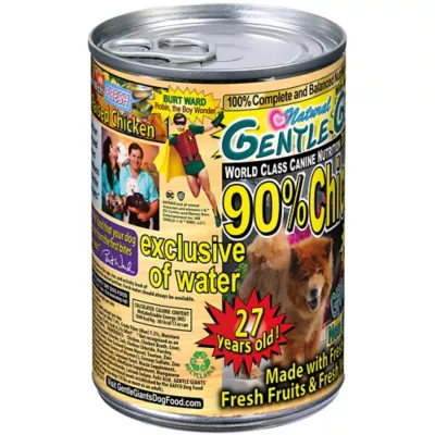 Gentle Giants Natural NON-GMO Dog And Puppy Chicken Pate Wet Dog Food, 13 Oz. Can, Pack Of 12 - Image 7