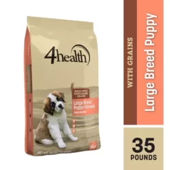 4health With Wholesome Grains Large Breed Puppy Chicken Formula Dry Dog Food
