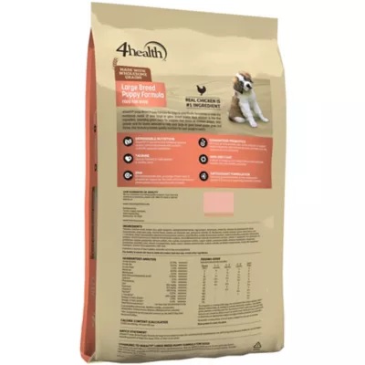 4health With Wholesome Grains Large Breed Puppy Chicken Formula Dry Dog Food - Image 2